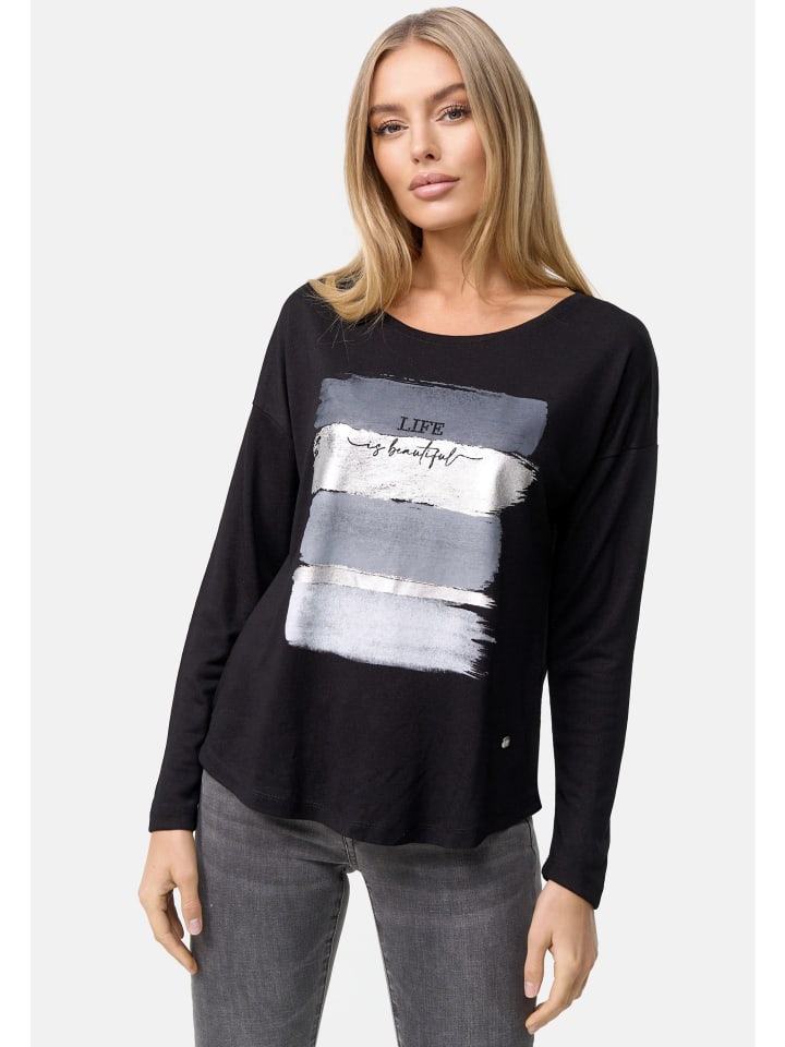 Decay Langarmshirt in Schwarz günstig kaufen | limango | V-Shirts
