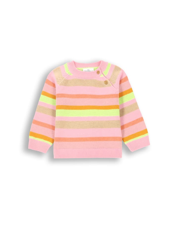 Strickpullover in bunt