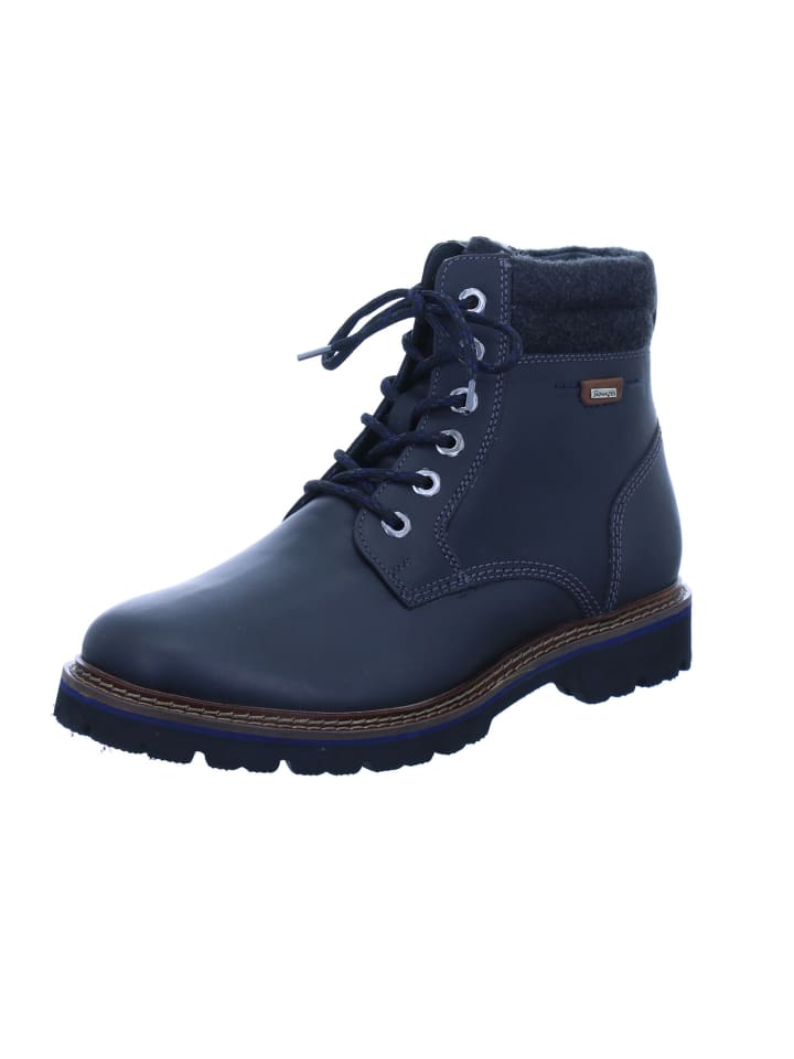 Schnürstiefelette Adalrik in schwarz/darkgrey