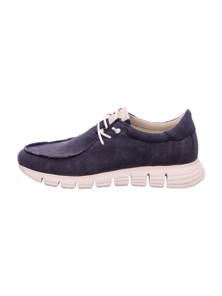 Sportliche Schnürschuhe in Blau