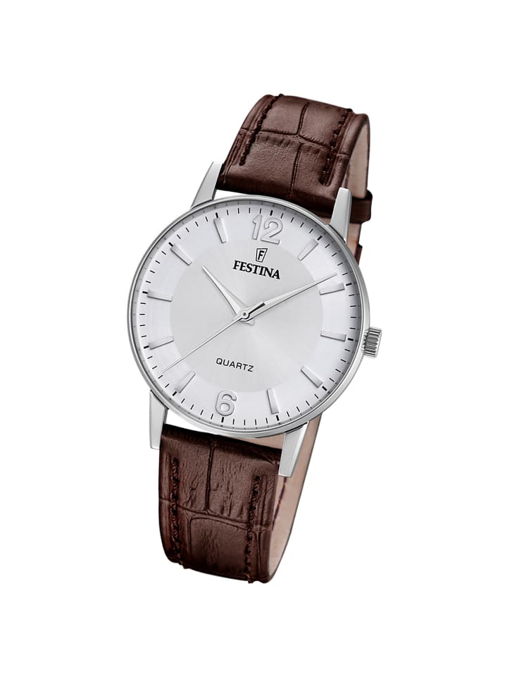 Analog-Armbanduhr Festina Klassik braun mittel (ca. 36mm)