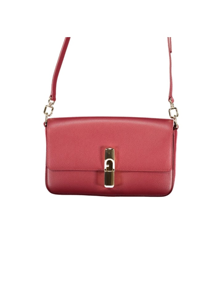 Rot Leder Damen Handtasche