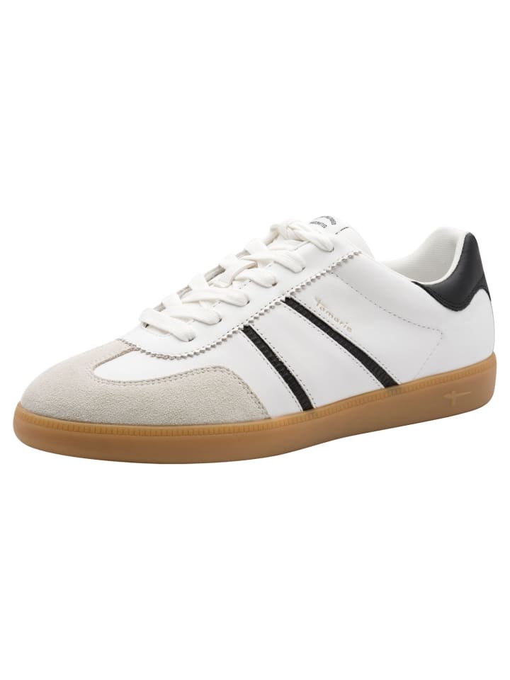 Sneaker in WHITE/BLACK