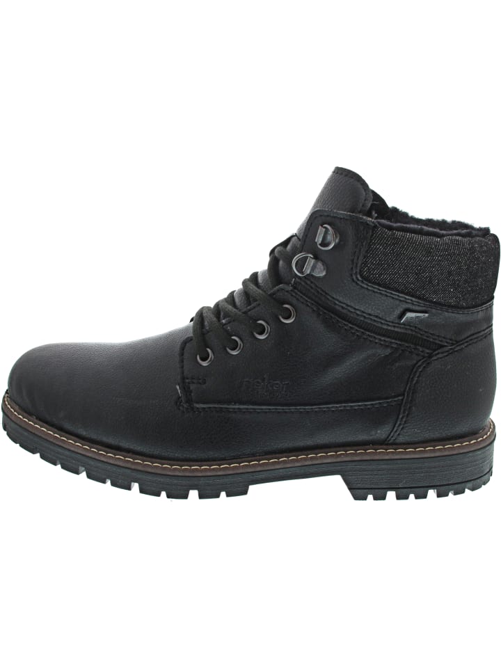 Schnürstiefel Rot