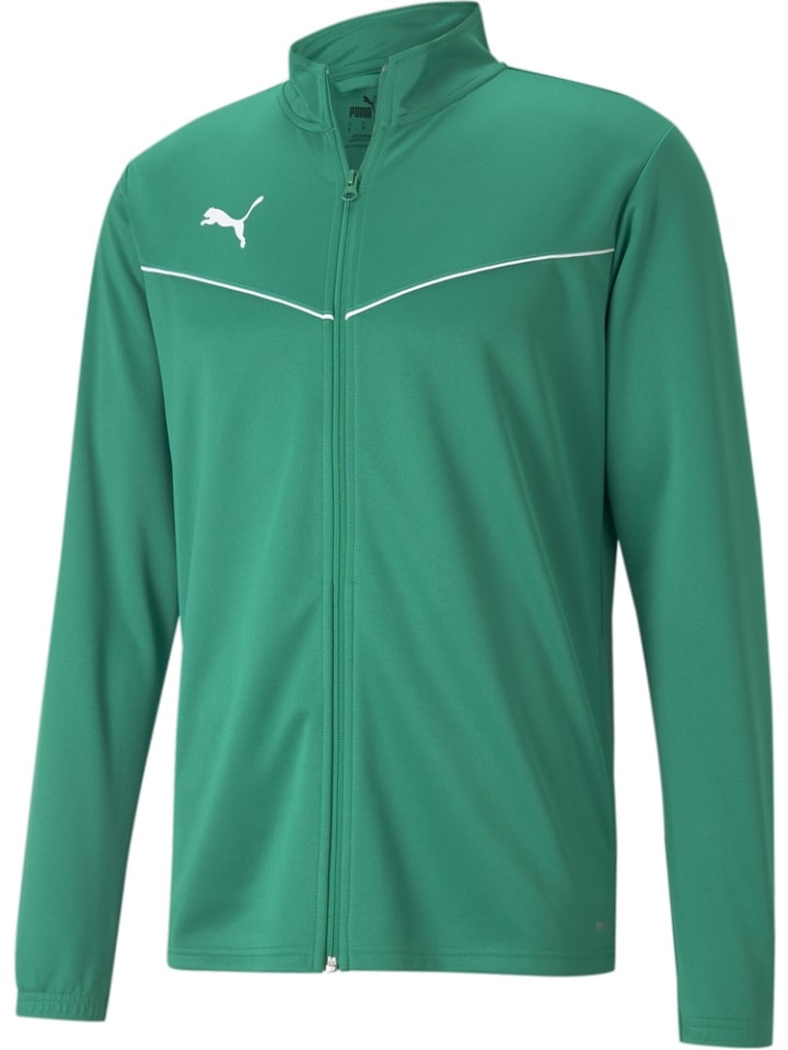 Trainingsjacke "TeamRISE Training Poly Jacket" in Grün