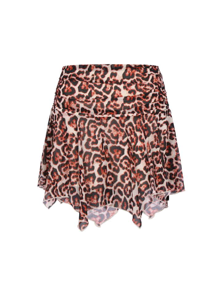 Women Skirt in red black