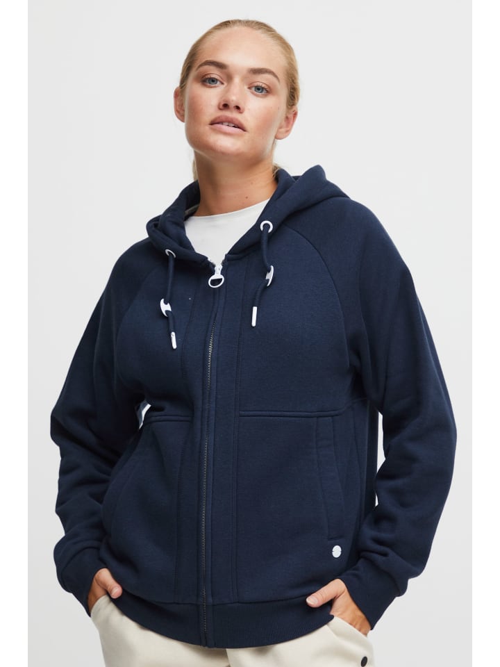 Sweatjacke OXAndie in Dunkelblau