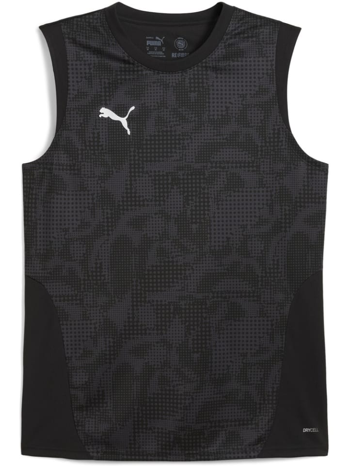 Sportshirt "TeamCUP Training Sleeveless Jersey" in Schwarz