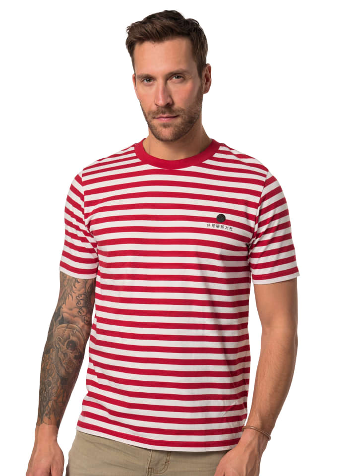Kurzarm T-Shirt in salsa