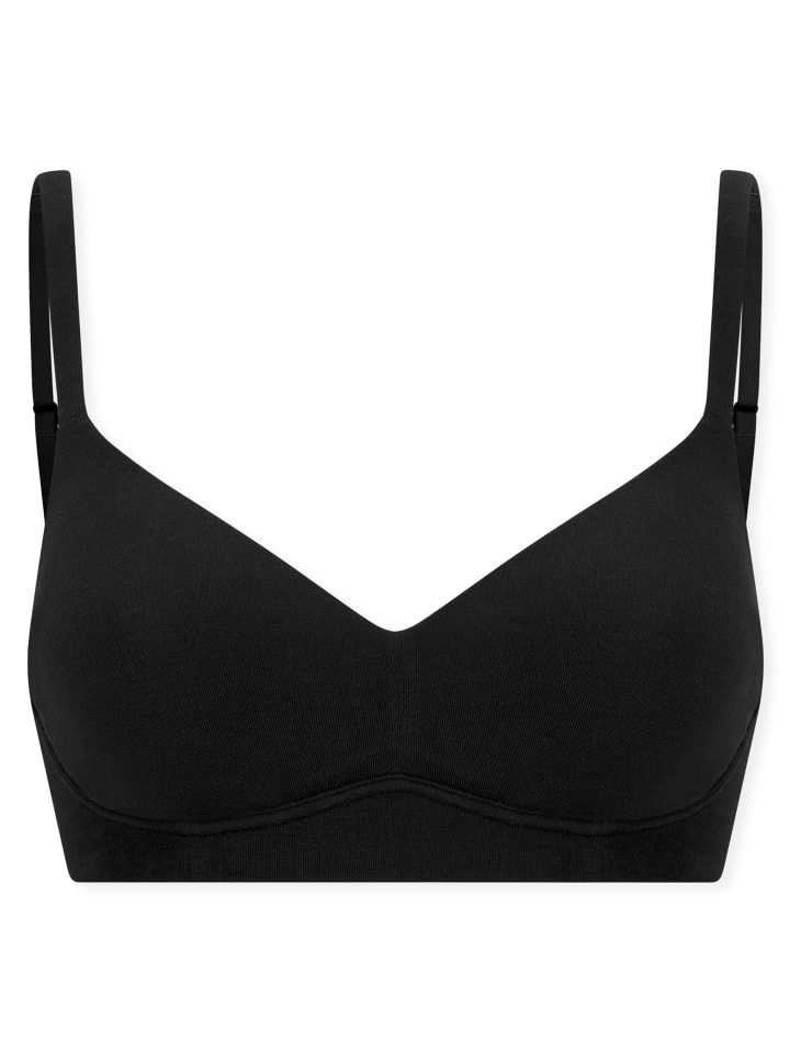 Bügelloser BH Unique Cotton in Schwarz