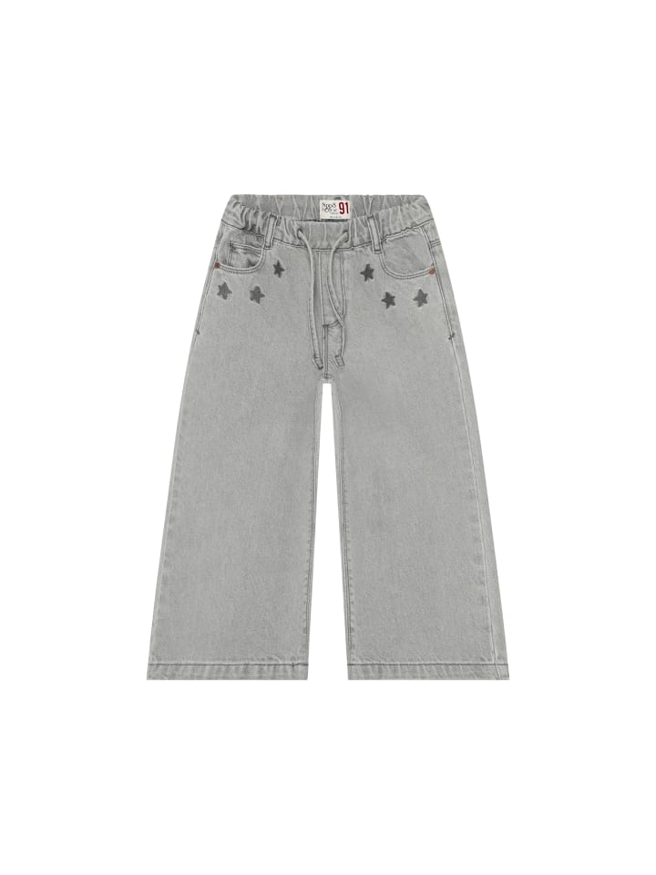 Jeans Relaxed Fit in Light Grey Denim