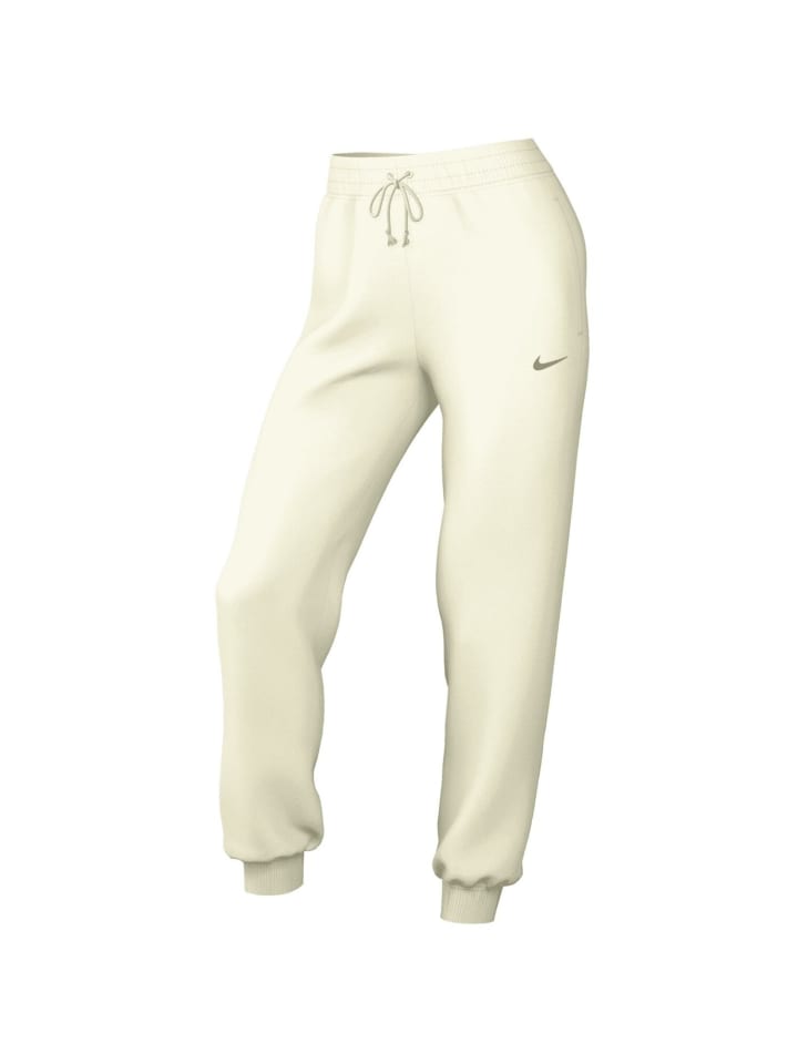 Phoenix Fleece Jogginghose in weiß