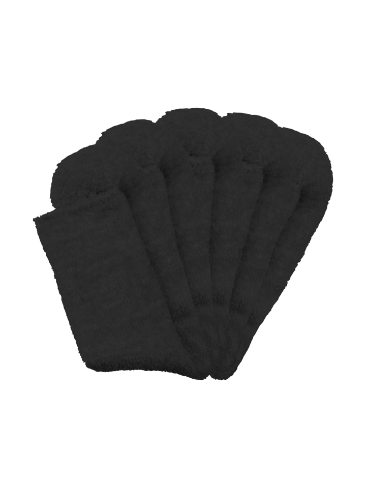 Kuschelsocken in 5x schwarz