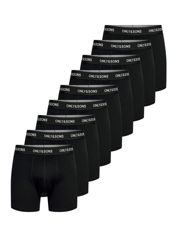 Retro Short / Pant Basic in Schwarz