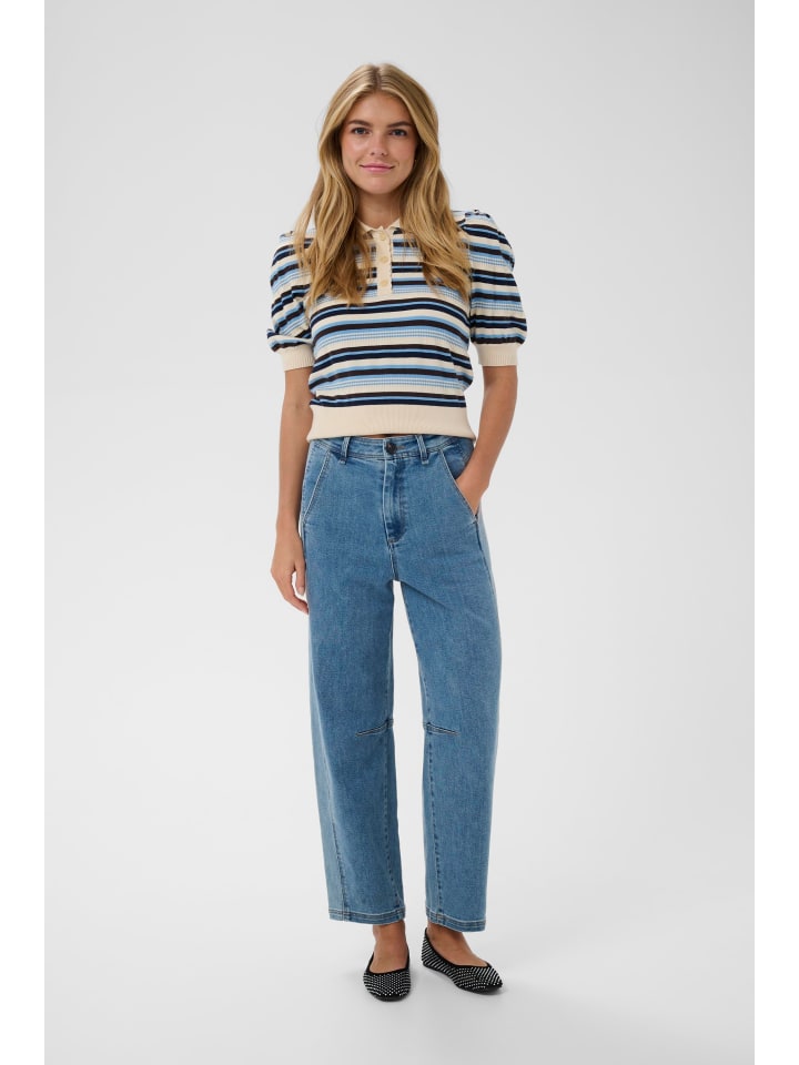 Jeans MaudeSZ Lockere Passform in Clear Blue Denim