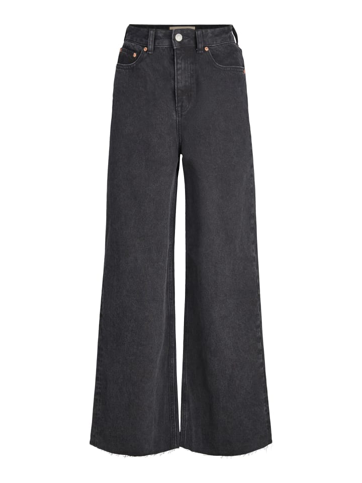 Weit geschnitten in Black Denim