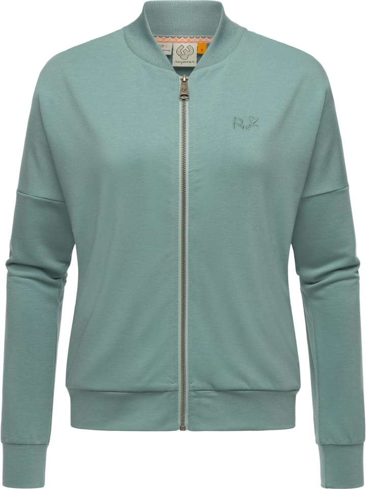 Sweatjacke Doron in Ocean Green