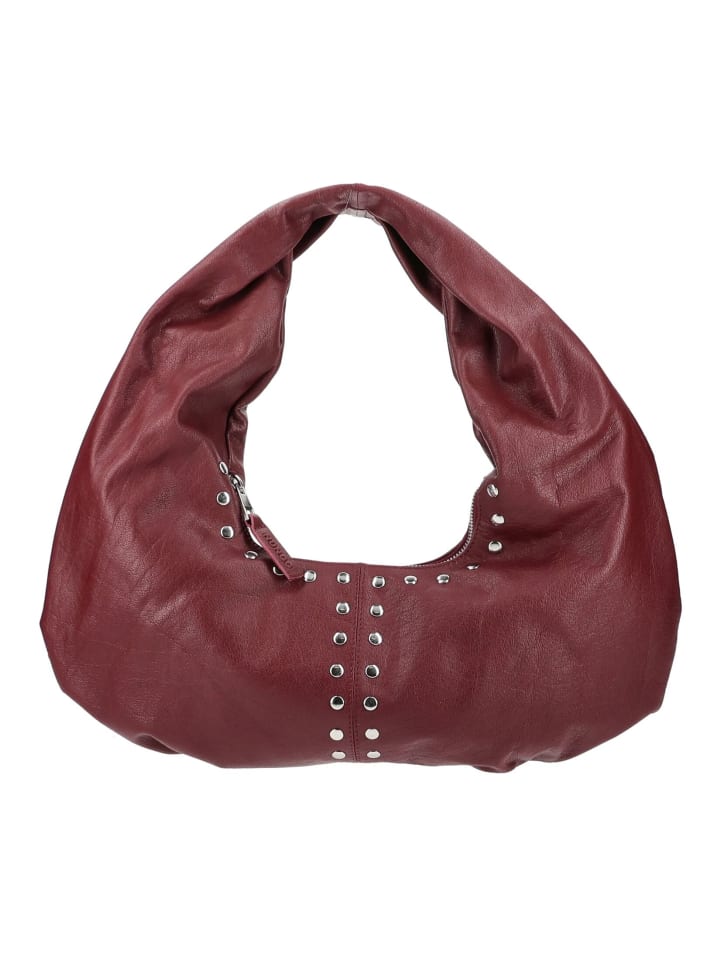 Taschen SMALL ALMA DRAPED MOUNTAIN Bordeaux