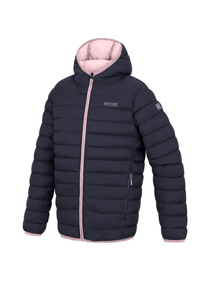 Marizion Baffle-Jacke / Steppjacke mit Kapuze in blau