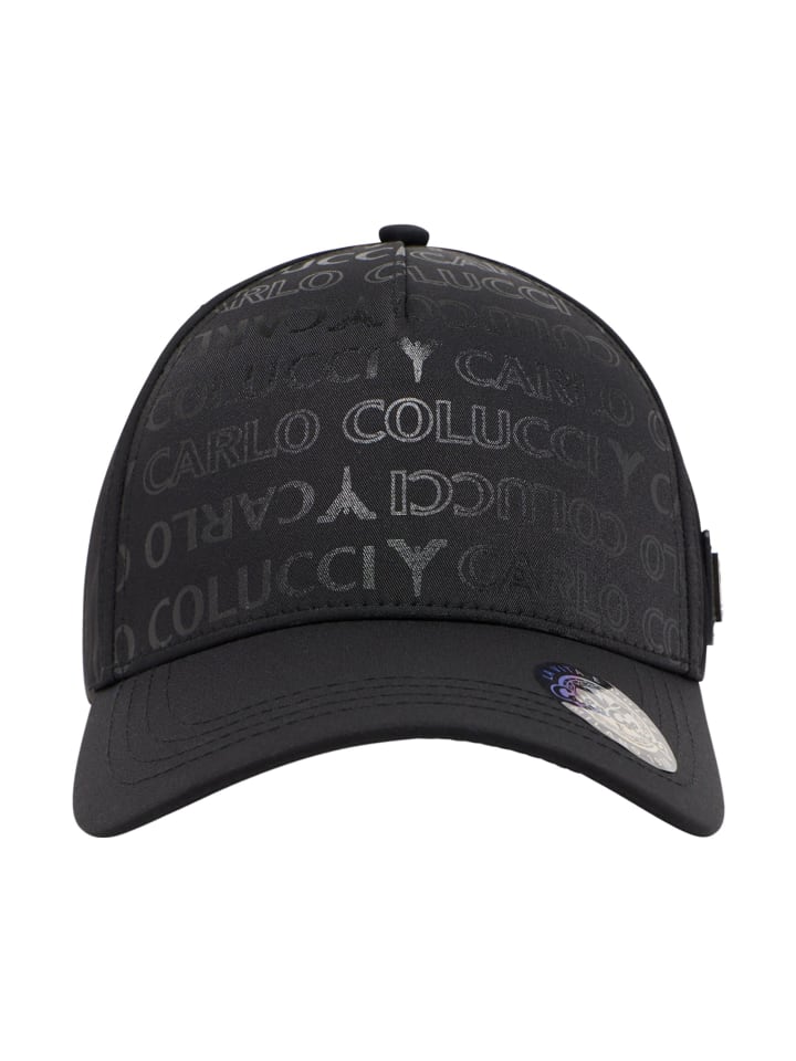 Baseball Cap Dibiasi in Schwarz