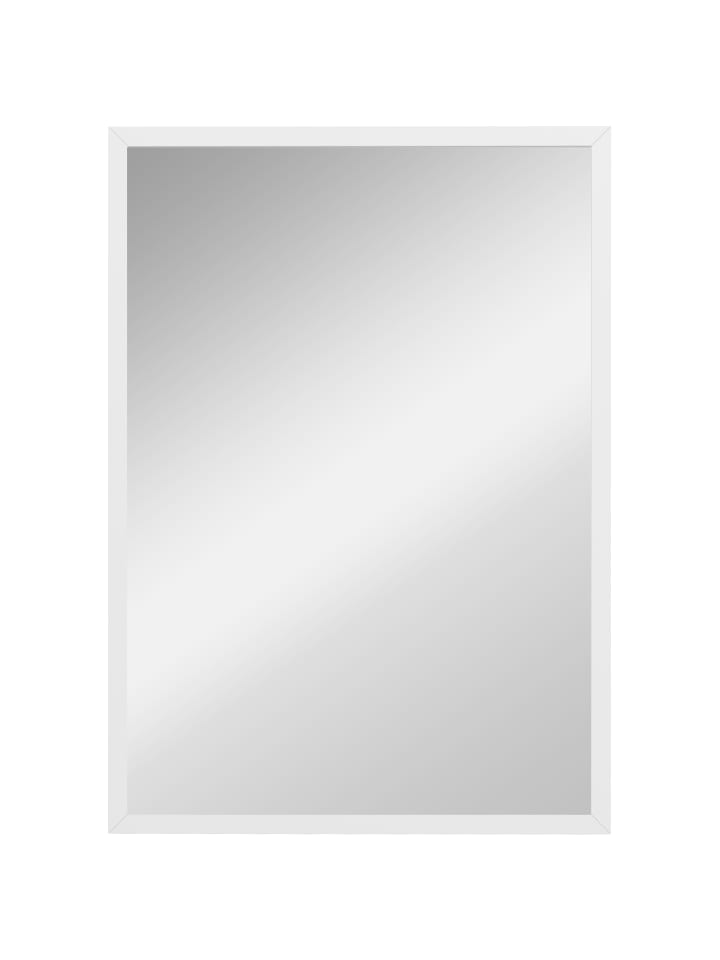 Wandspiegel in Weiß 50L x 2B x 70H cm