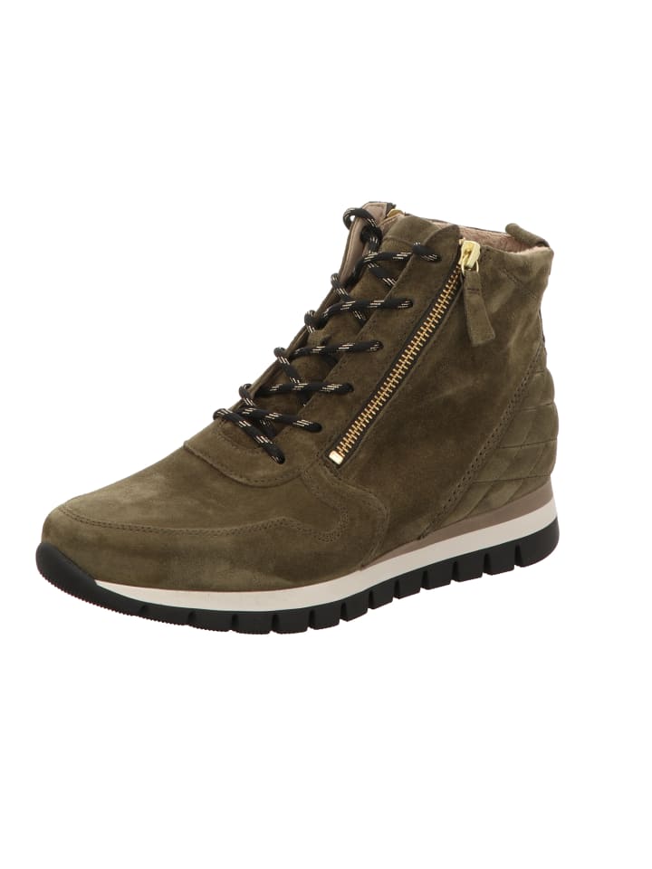 Stiefel in gruen