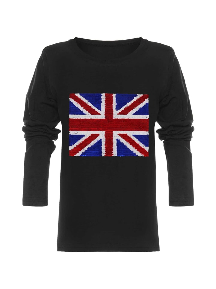 Longsleeve in Schwarz