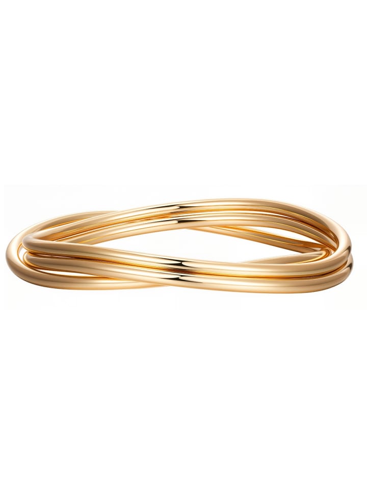 Set (Armband 3er) aus Metall-Legierung in gelbgold