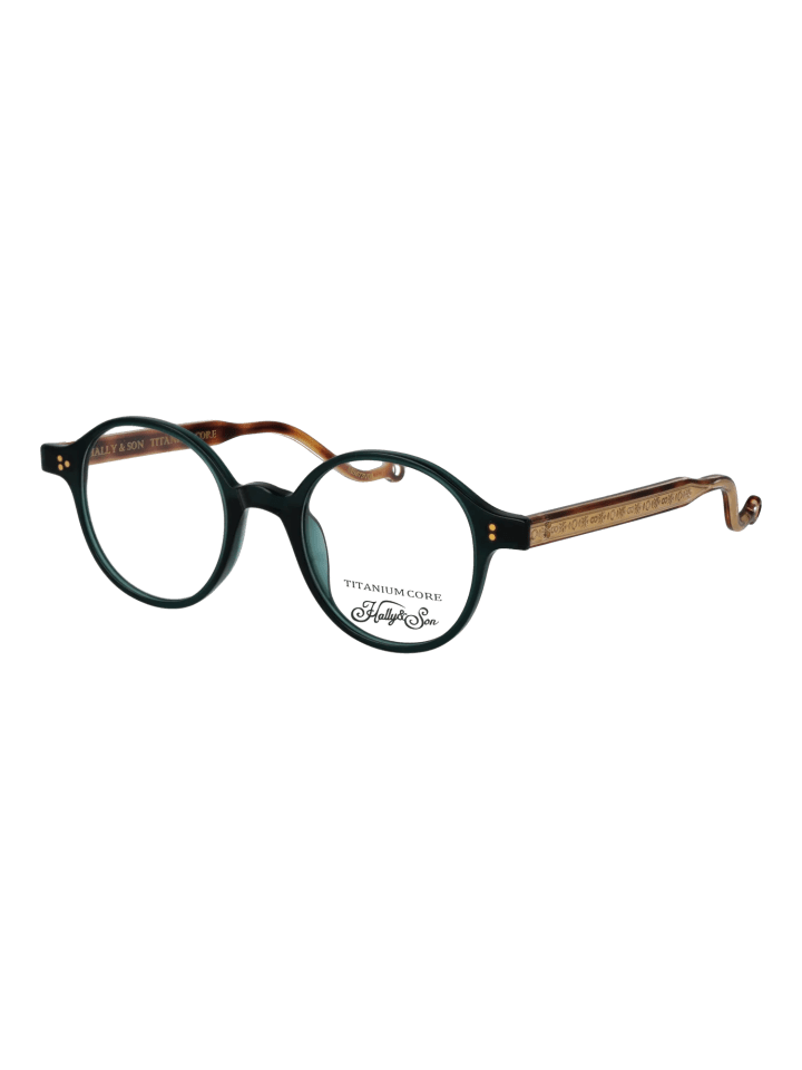Unisex Optische Fassungen Rund Türkis