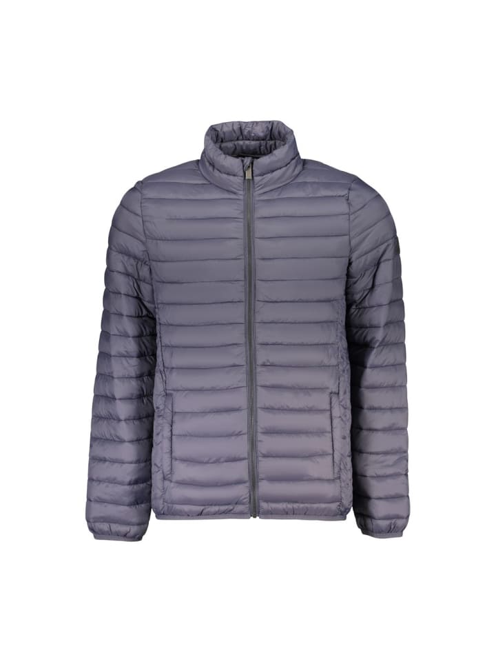 Blau Braun Polyamid Herren Jacke