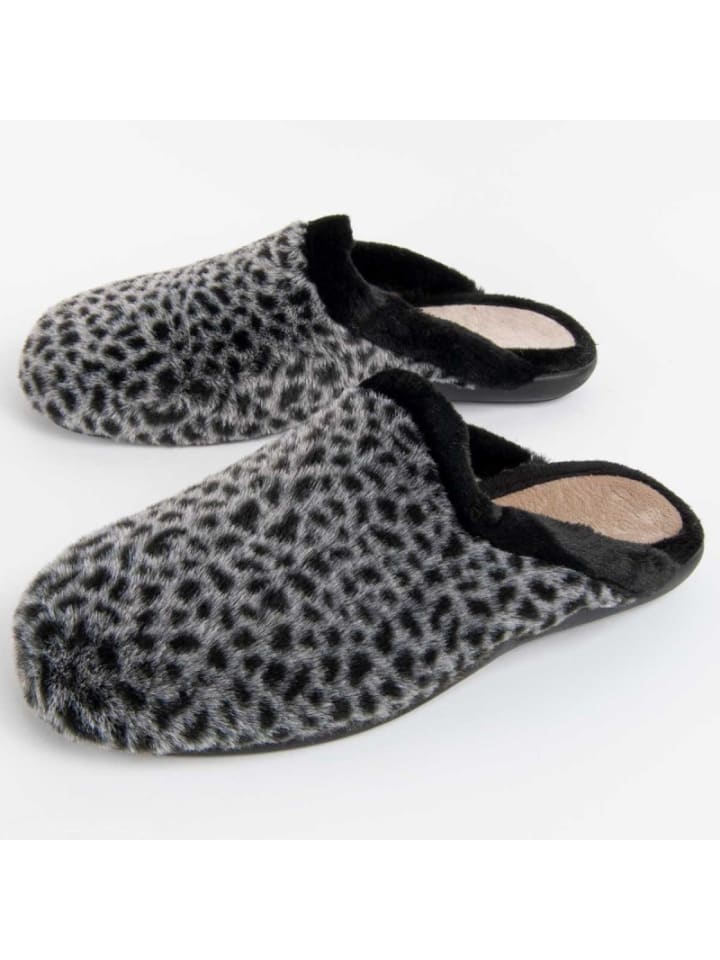 Hausschuhe Louslip in Schwarz