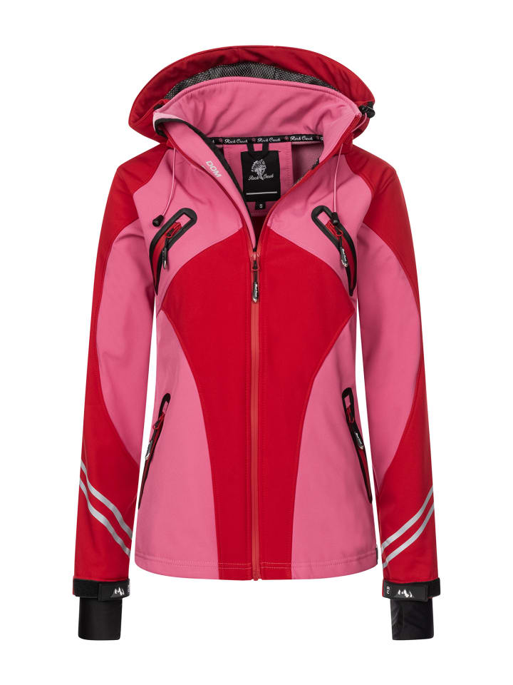 Softshelljacke in Rot