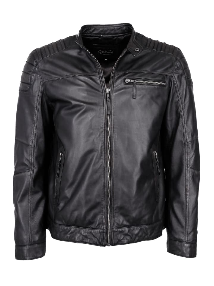 Lederjacke 3102127 in schwarz