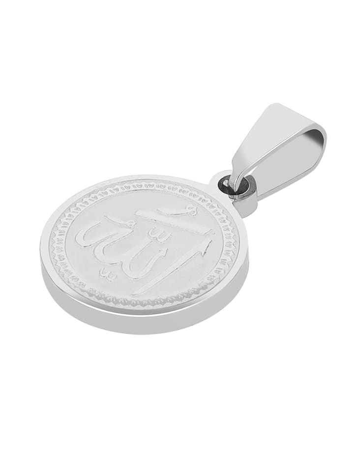 Unisex Anhänger aus Edelstahl in silber