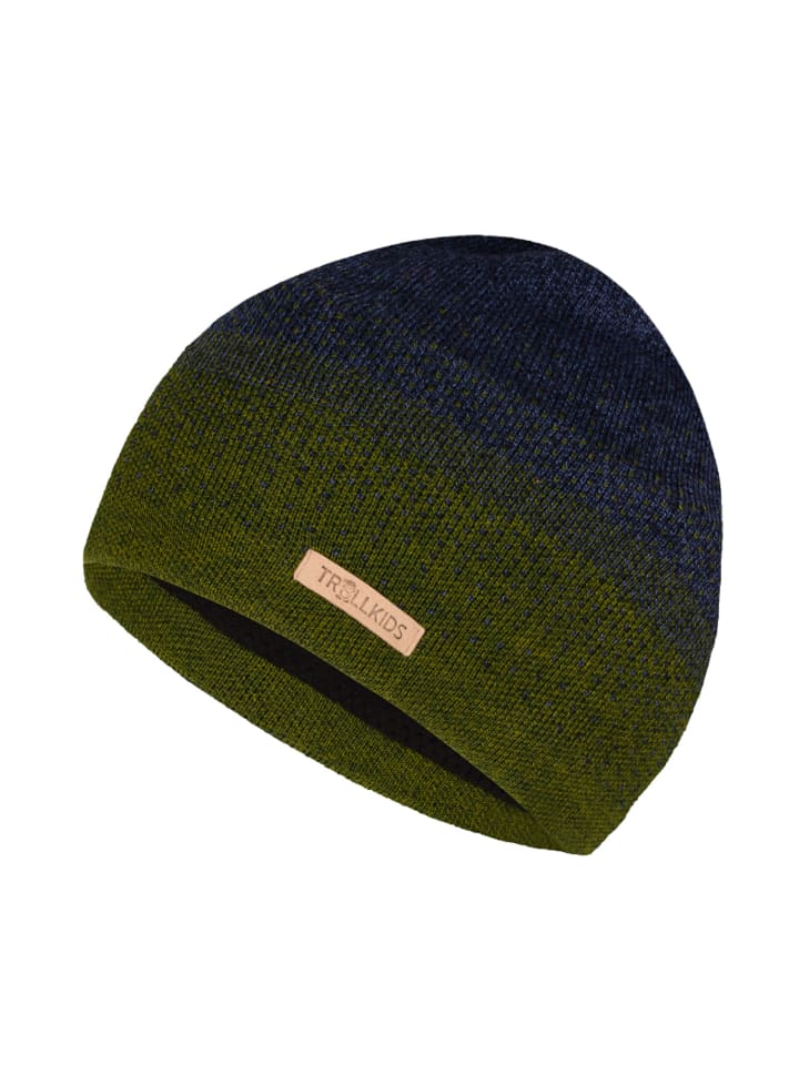 Cap Merino in spruce green