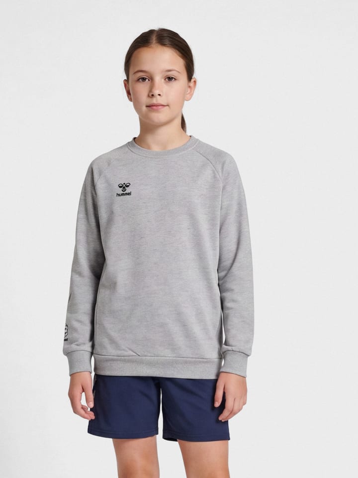 Sweatshirt Hmlmove Kinder in GREY MELANGE