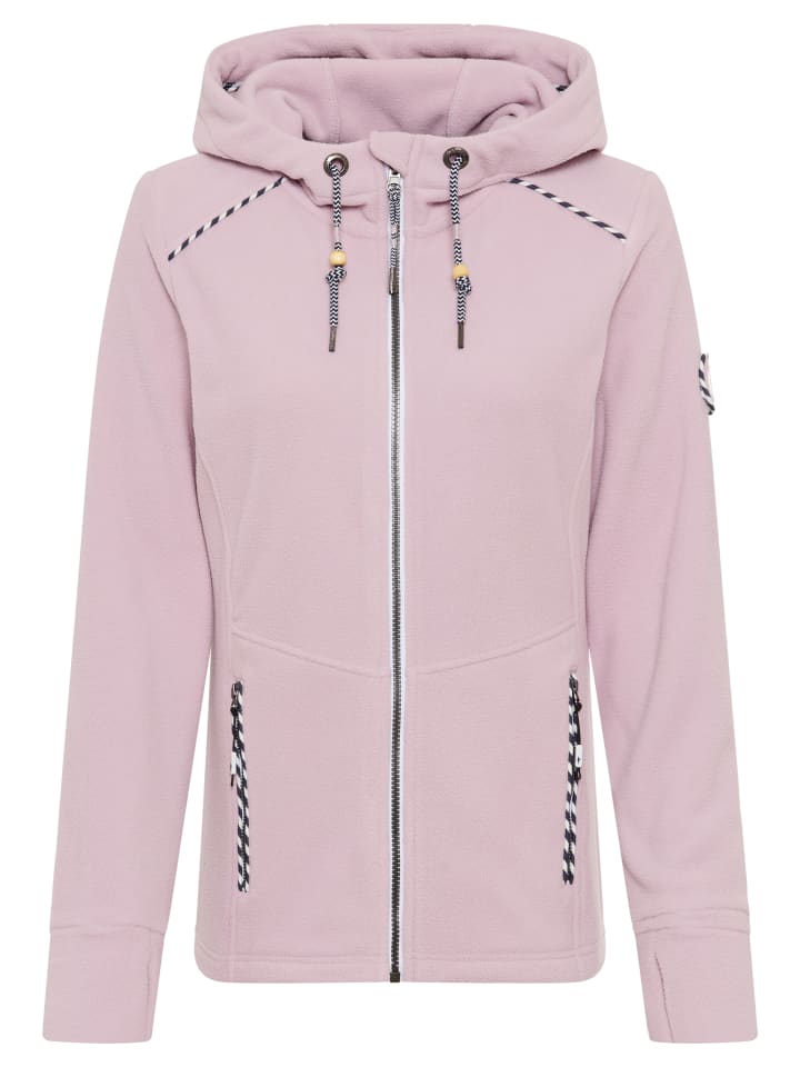 Fleecejacke in rose