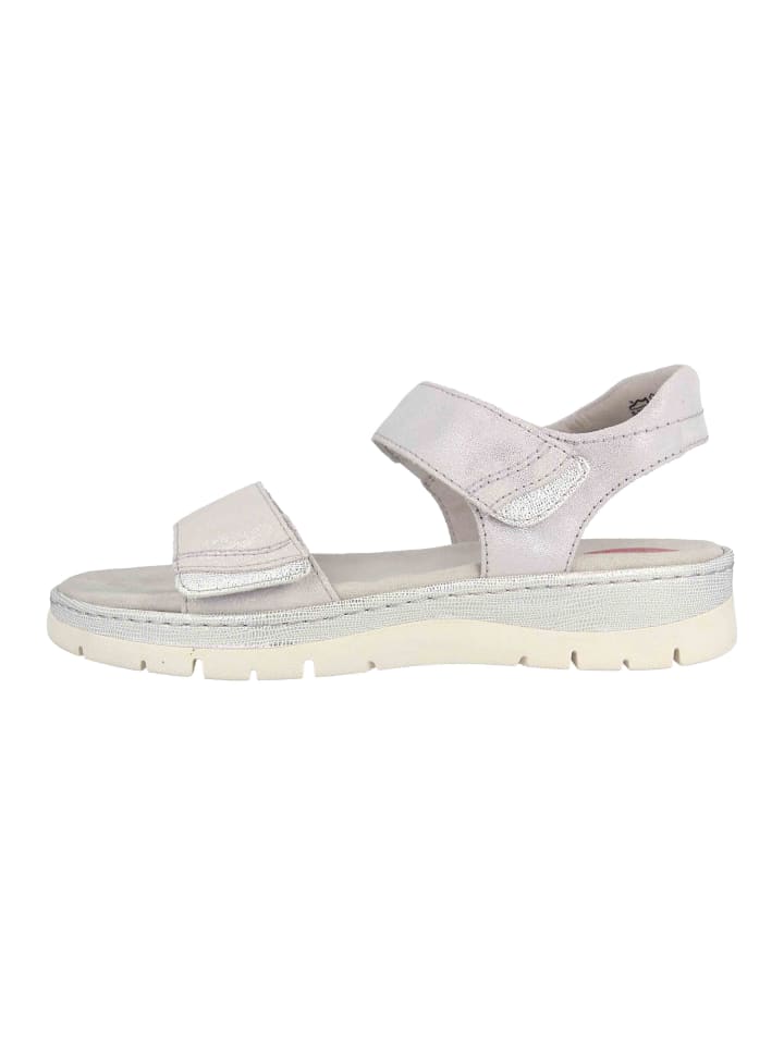 Sandalen in Silber