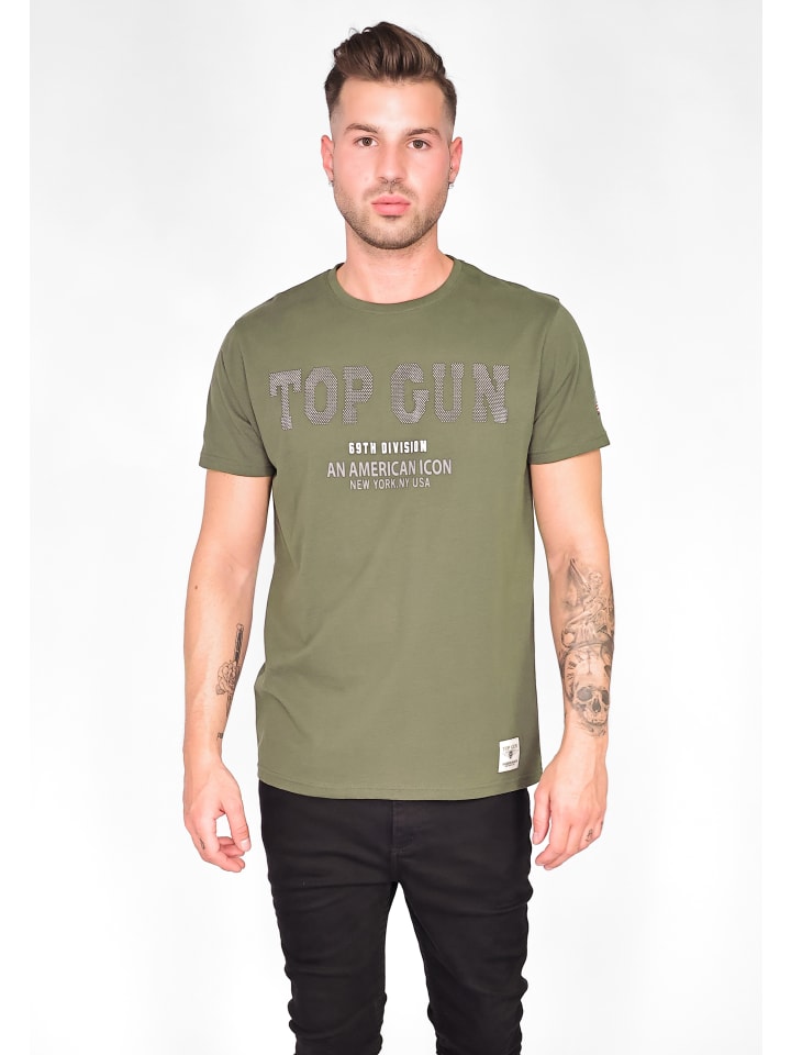 TOP GUN T-Shirt TG20213006 in oliv günstig kaufen | limango