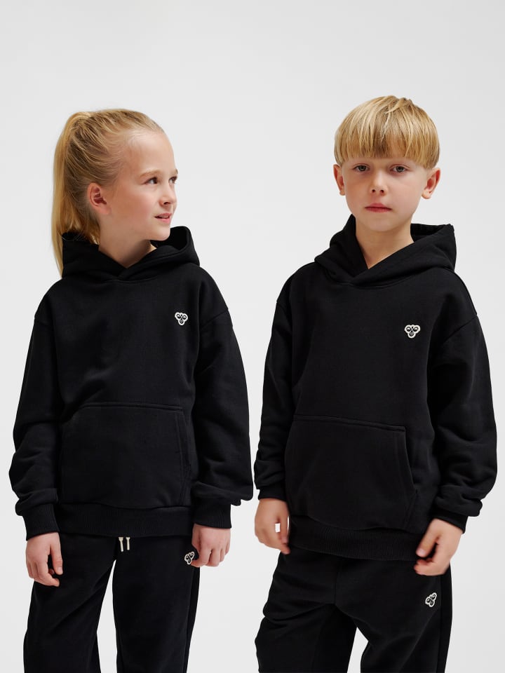Kapuzenpullover Hmljr Loose Kinder in BLACK
