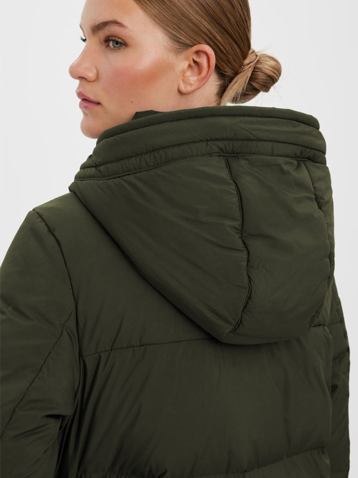 Vero moda lange wattierte jacke clearance