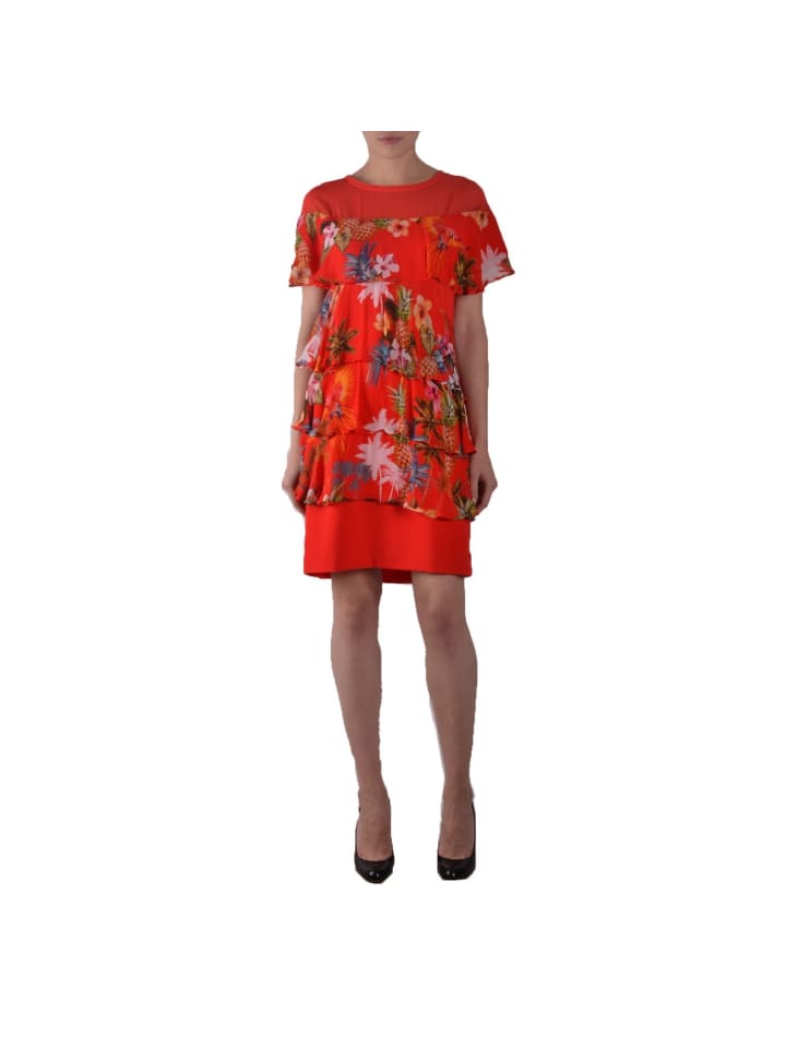 Rot Damen Kleid
