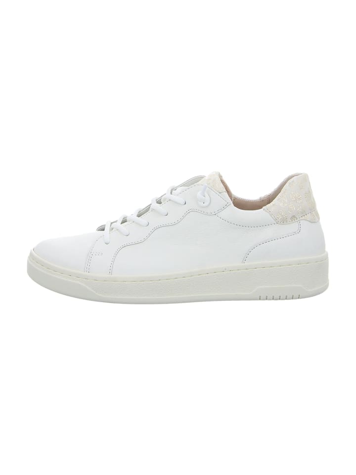 Sportliche Schnürschuhe in Weiß