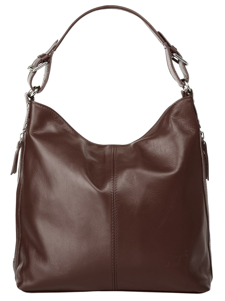 Handtasche echt Leder in braun