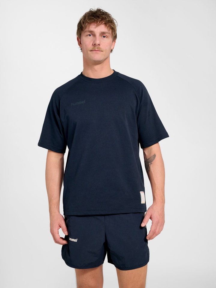 T-Shirt Hmlworld Erwachsene in DARK SAPPHIRE