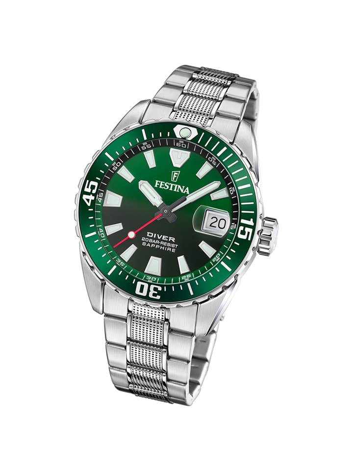 Analog-Armbanduhr Festina The Originals silber groß (ca. 41mm)