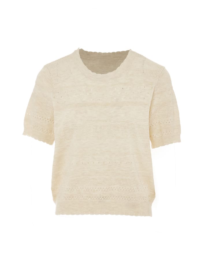 Damen Bluse in Wollweiss