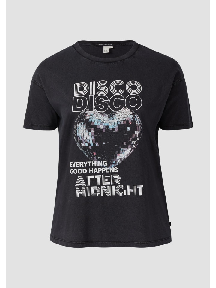 T-Shirt in 99D0_schwarz