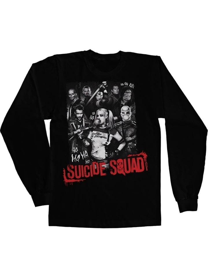 Longsleeve in Schwarz