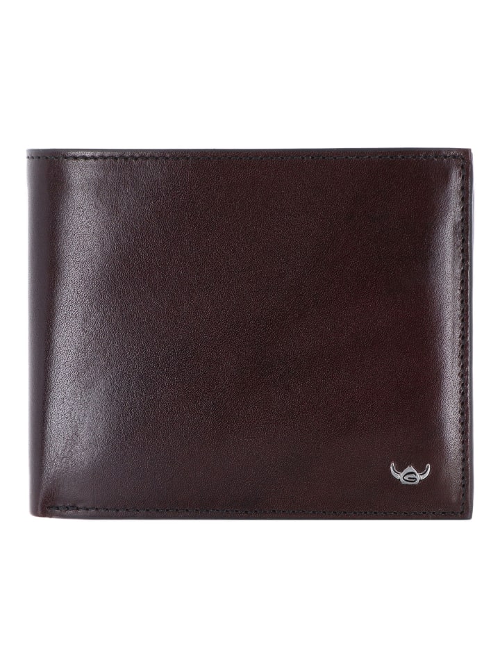 Colorado Geldbörse RFID Schutz Leder 12 cm bordeaux